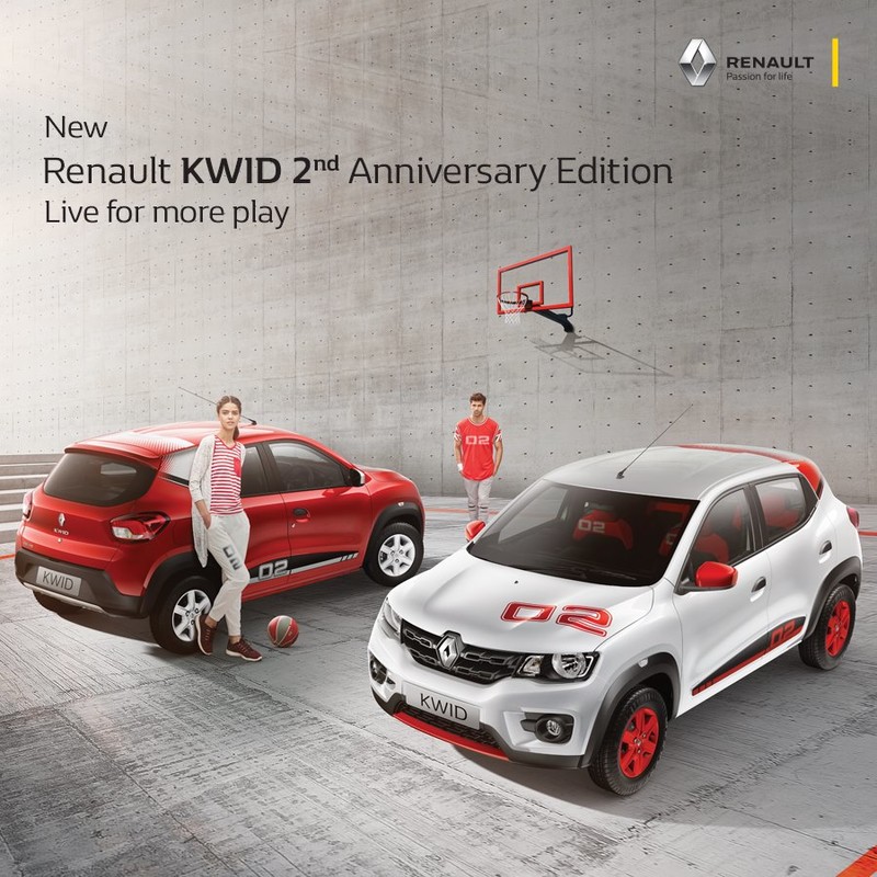 《Renault Kwid 2nd Anniversary Edition》印度市場歡慶兩周年 《Renault Kwid 2nd Anniversary Edition》印度市場歡慶兩周年