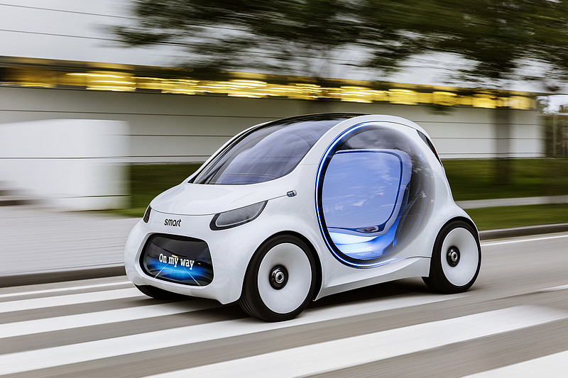 未來都會智能移動載具 《smart vision EQ fortwo》概念2017法蘭克福車展前搶先現身 未來都會智能移動載具 《smart vision EQ fortwo》概念2017法蘭克福車展前搶先現身