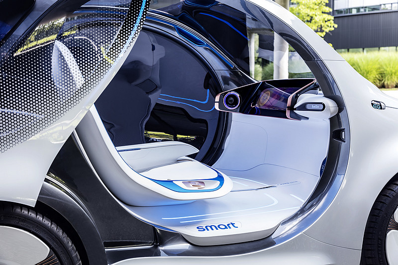 未來都會智能移動載具 《smart vision EQ fortwo》概念2017法蘭克福車展前搶先現身 未來都會智能移動載具 《smart vision EQ fortwo》概念2017法蘭克福車展前搶先現身