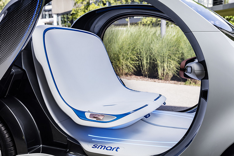 未來都會智能移動載具 《smart vision EQ fortwo》概念2017法蘭克福車展前搶先現身 未來都會智能移動載具 《smart vision EQ fortwo》概念2017法蘭克福車展前搶先現身