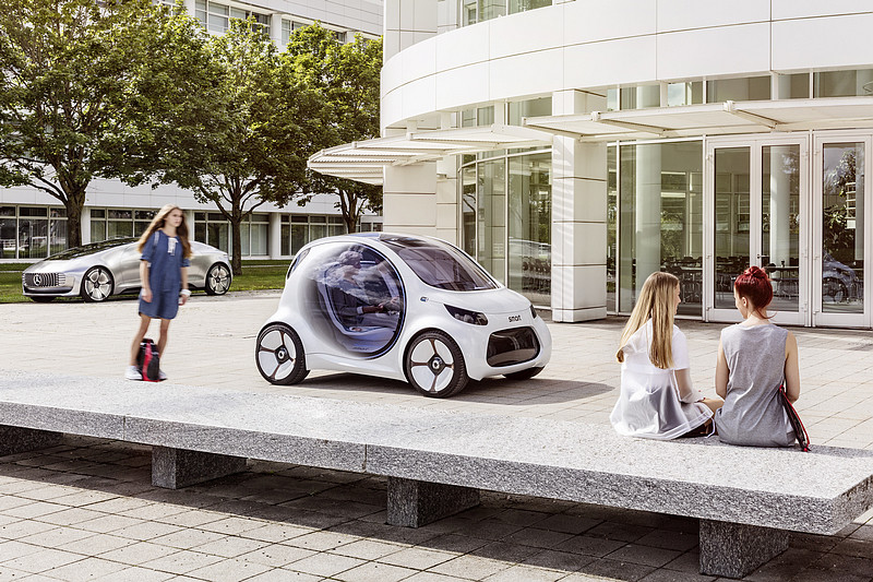 未來都會智能移動載具 《smart vision EQ fortwo》概念2017法蘭克福車展前搶先現身 未來都會智能移動載具 《smart vision EQ fortwo》概念2017法蘭克福車展前搶先現身