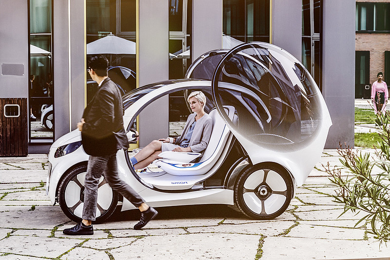 未來都會智能移動載具 《smart vision EQ fortwo》概念2017法蘭克福車展前搶先現身 未來都會智能移動載具 《smart vision EQ fortwo》概念2017法蘭克福車展前搶先現身