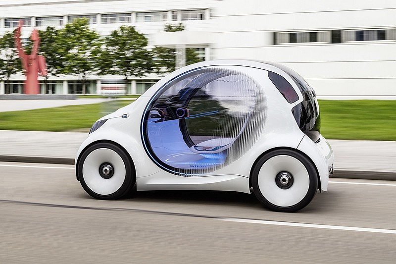 未來都會智能移動載具 《smart vision EQ fortwo》概念2017法蘭克福車展前搶先現身 未來都會智能移動載具 《smart vision EQ fortwo》概念2017法蘭克福車展前搶先現身