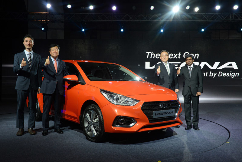 《Hyundai Verna》印度市場累積接單突破7,000張大關 《Hyundai Verna》印度市場累積接單突破7,000張大關
