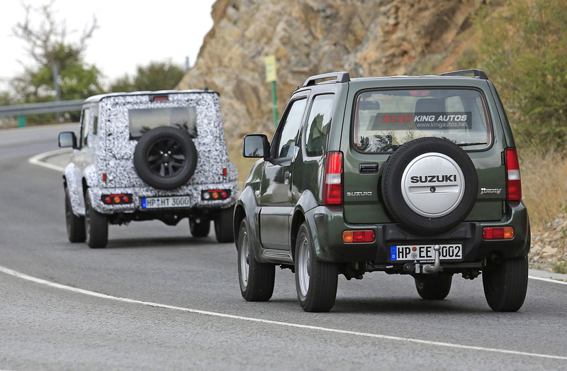 向經典致敬? 全新第4代《Suzuki Jimny》偽裝車首度現身 向經典致敬? 全新第4代《Suzuki Jimny》偽裝車首度現身