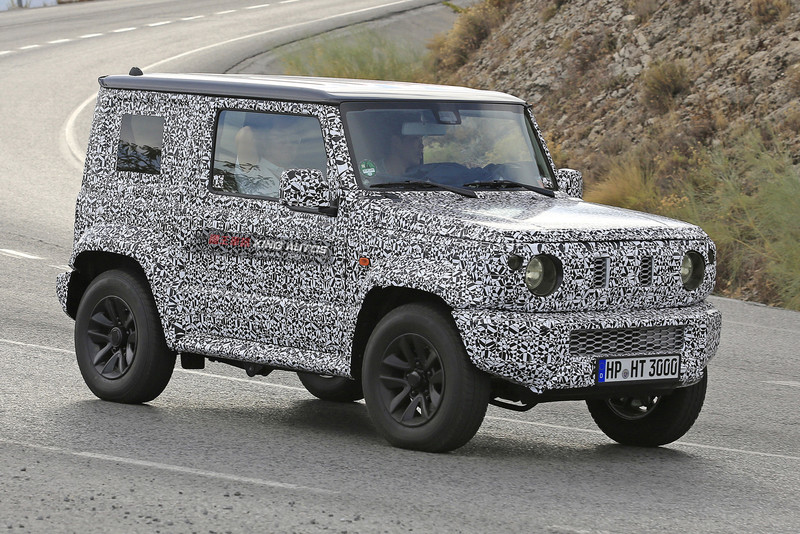 向經典致敬? 全新第4代《Suzuki Jimny》偽裝車首度現身 向經典致敬? 全新第4代《Suzuki Jimny》偽裝車首度現身