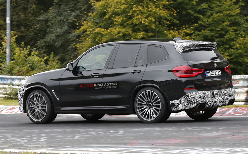 搭載M3/M4雙渦輪動力 《BMW X3 M》再度現身德國紐柏林賽道 搭載M3/M4雙渦輪動力 《BMW X3 M》再度現身德國紐柏林賽道