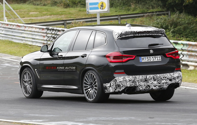 搭載M3/M4雙渦輪動力 《BMW X3 M》再度現身德國紐柏林賽道 搭載M3/M4雙渦輪動力 《BMW X3 M》再度現身德國紐柏林賽道