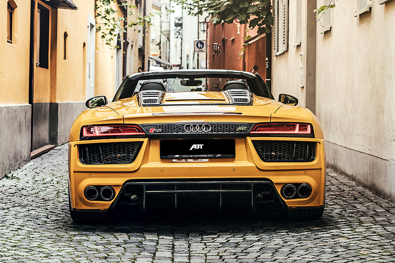 街道風或賽道風? 《Abt Sportsline》專屬套件供《Audi R8》車主自行選用 街道風或賽道風? 《Abt Sportsline》專屬套件供《Audi R8》車主自行選用