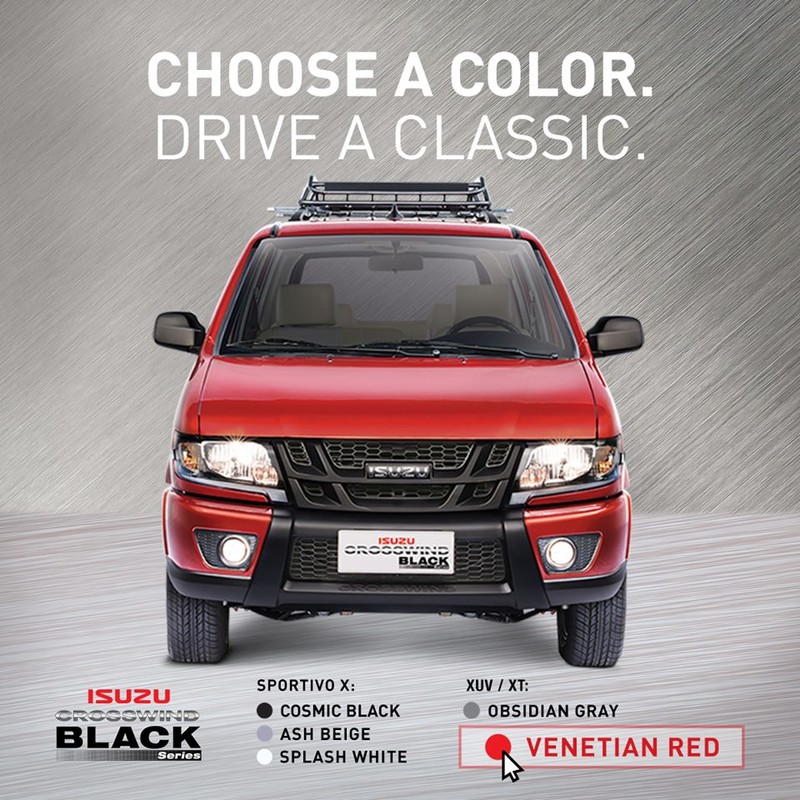 《Isuzu Crosswind Black Series》菲律賓酷黑登場 《Isuzu Crosswind Black Series》菲律賓酷黑登場