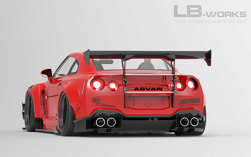 霸氣直逼廠車式樣 LB Performance操刀《Nissan GT-R》Liberty Walk type 2套件亮相 霸氣直逼廠車式樣 LB Performance操刀《Nissan GT-R》Liberty Walk type 2套件亮相