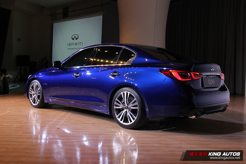 《Infiniti Q50》小改款登臺 雙動力3車型168.8萬元起上市開賣 《Infiniti Q50》小改款登臺 雙動力3車型168.8萬元起上市開賣