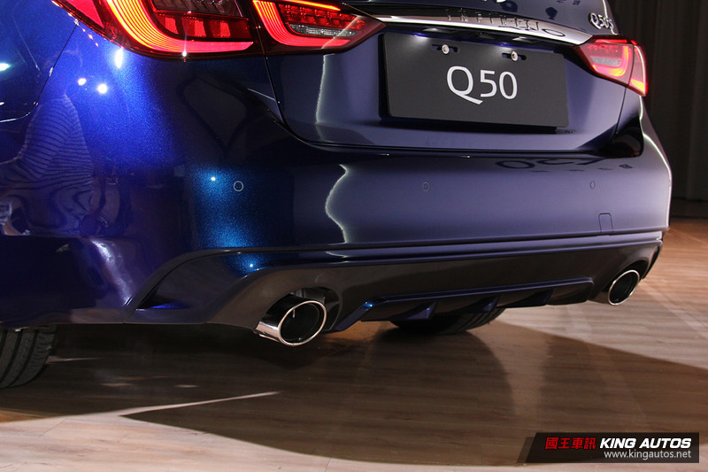 《Infiniti Q50》小改款登臺 雙動力3車型168.8萬元起上市開賣 《Infiniti Q50》小改款登臺 雙動力3車型168.8萬元起上市開賣