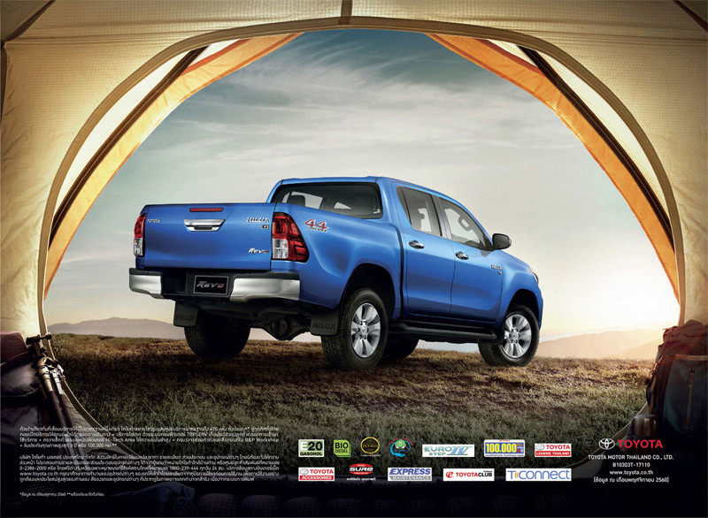 小改款《Toyota Hilux Revo》泰國市場率先霸氣變臉 小改款《Toyota Hilux Revo》泰國市場率先霸氣變臉