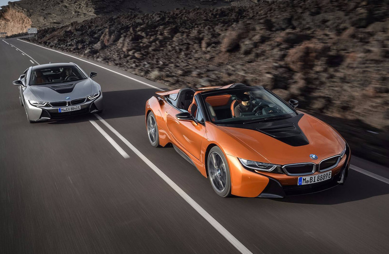 上空版《BMW i8 Roadster》洛杉磯車展首演 小改款《i8 Coupe》同步登場 上空版《BMW i8 Roadster》洛杉磯車展首演 小改款《i8 Coupe》同步登場