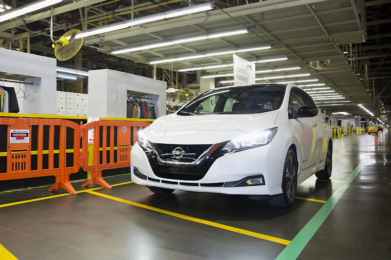 美國製新型《Nissan Leaf》於田納西州Smyrna生產線正式下線 美國製新型《Nissan Leaf》於田納西州Smyrna生產線正式下線