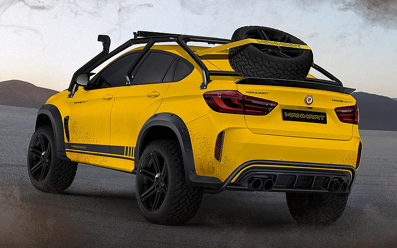 《BMW X6 M》變身越野猛獸 Manhart打造MHX6 Dirt²展現粗獷風格 《BMW X6 M》變身越野猛獸 Manhart打造MHX6 Dirt²展現粗獷風格