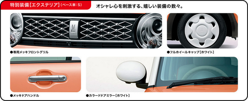 可愛風格更添個性 《Suzuki Alto Lapin》追加「S Selection」特仕車 可愛風格更添個性 《Suzuki Alto Lapin》追加「S Selection」特仕車