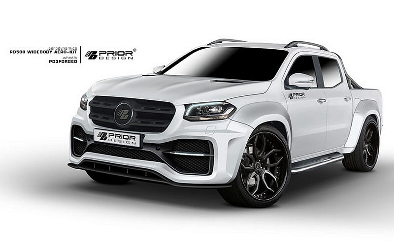星芒皮卡更添威猛 Prior-Design為《Mercedes-Benz X-Class》推出寬體車身套件 星芒皮卡更添威猛 Prior-Design為《Mercedes-Benz X-Class》推出寬體車身套件