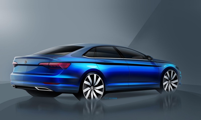 新世代《Volkswagen Jetta》首演前官方釋出內外設計草圖 新世代《Volkswagen Jetta》首演前官方釋出內外設計草圖
