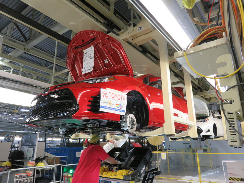 《Toyota Corolla》美國密西西比工廠第100萬輛新車誕生 《Toyota Corolla》美國密西西比工廠第100萬輛新車誕生