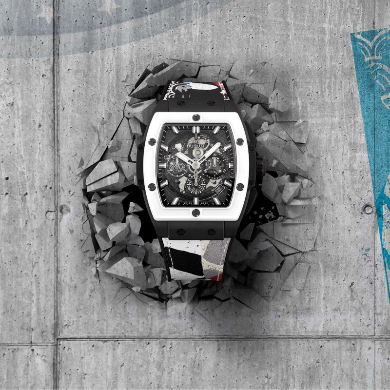 街頭藝術家打造《Hublot》主題腕錶 限量各50只 街頭藝術家打造《Hublot》主題腕錶 限量各50只
