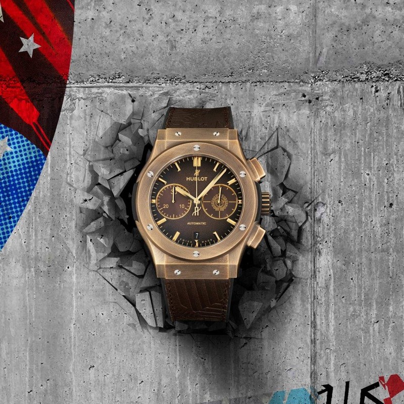 街頭藝術家打造《Hublot》主題腕錶 限量各50只 街頭藝術家打造《Hublot》主題腕錶 限量各50只