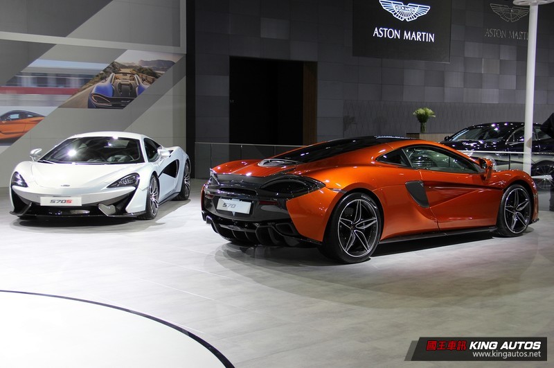 2018台北車展:《Aston Martin Vantage/Bentley Continental GT/McLaren》展演英 2018台北車展:《Aston Martin Vantage/Bentley Continental GT/McLaren》展演英