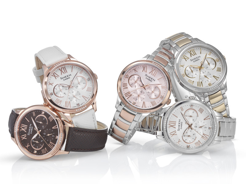 水晶上身 《Casio Sheen》秋冬全新系列 水晶上身 《Casio Sheen》秋冬全新系列