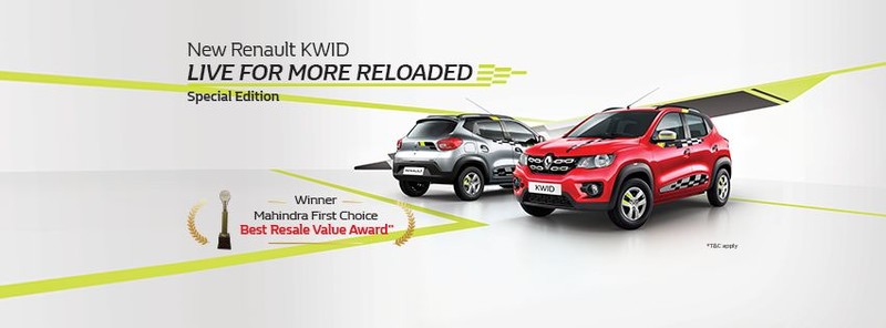 《Renault Kwid Live For More Reloaded》印度市場變裝發表 《Renault Kwid Live For More Reloaded》印度市場變裝發表