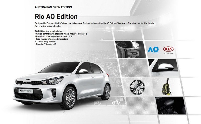 Rafa Nadal助陣《Kia》四款澳洲網球公開賽特仕車應景登場 Rafa Nadal助陣《Kia》四款澳洲網球公開賽特仕車應景登場