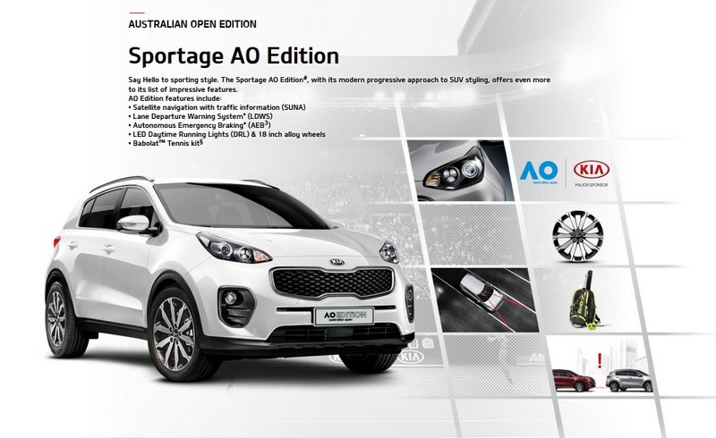 Rafa Nadal助陣《Kia》四款澳洲網球公開賽特仕車應景登場 Rafa Nadal助陣《Kia》四款澳洲網球公開賽特仕車應景登場