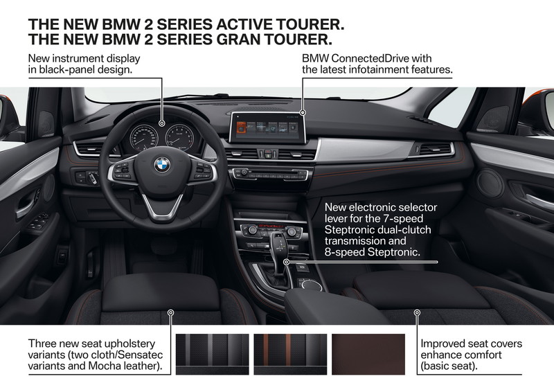 內外微整加7速DCT 小改款《BMW 2 Series Active Tourer / Gran Tourer》同步發表 內外微整加7速DCT 小改款《BMW 2 Series Active Tourer / Gran Tourer》同步發表