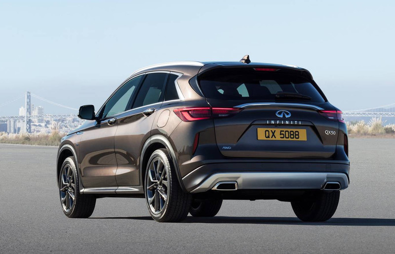 《Infiniti》公布《QX50》北美售價 預定今年春季開賣 《Infiniti》公布《QX50》北美售價 預定今年春季開賣
