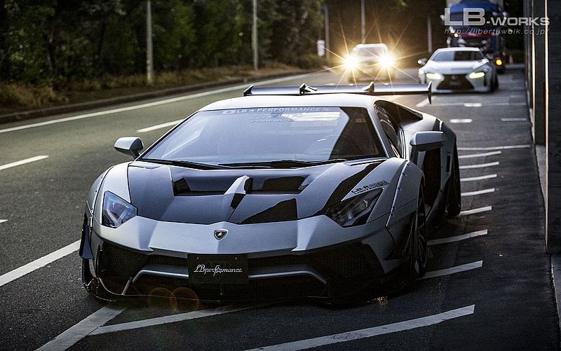 Liberty Walk再變裝 LB Performance推出《Lamborghini Aventador》新版套件 Liberty Walk再變裝 LB Performance推出《Lamborghini Aventador》新版套件