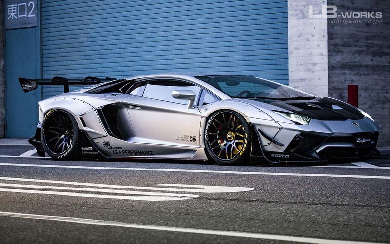 Liberty Walk再變裝 LB Performance推出《Lamborghini Aventador》新版套件 Liberty Walk再變裝 LB Performance推出《Lamborghini Aventador》新版套件