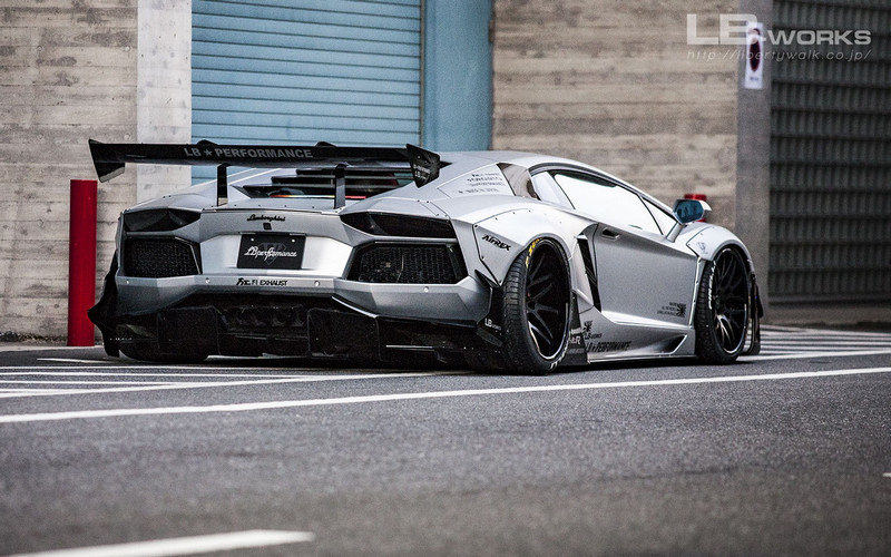 Liberty Walk再變裝 LB Performance推出《Lamborghini Aventador》新版套件 Liberty Walk再變裝 LB Performance推出《Lamborghini Aventador》新版套件