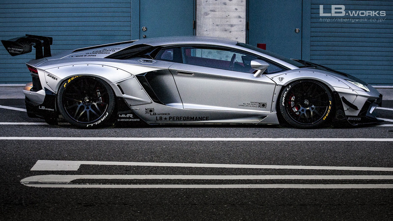 Liberty Walk再變裝 LB Performance推出《Lamborghini Aventador》新版套件 Liberty Walk再變裝 LB Performance推出《Lamborghini Aventador》新版套件