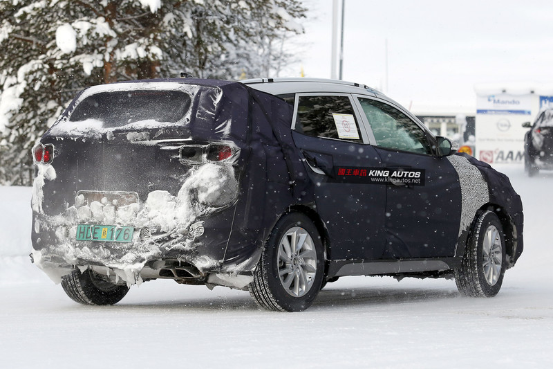 《Hyundai Tucson》確定即將小改款 測試用偽裝車首度現身 《Hyundai Tucson》確定即將小改款 測試用偽裝車首度現身