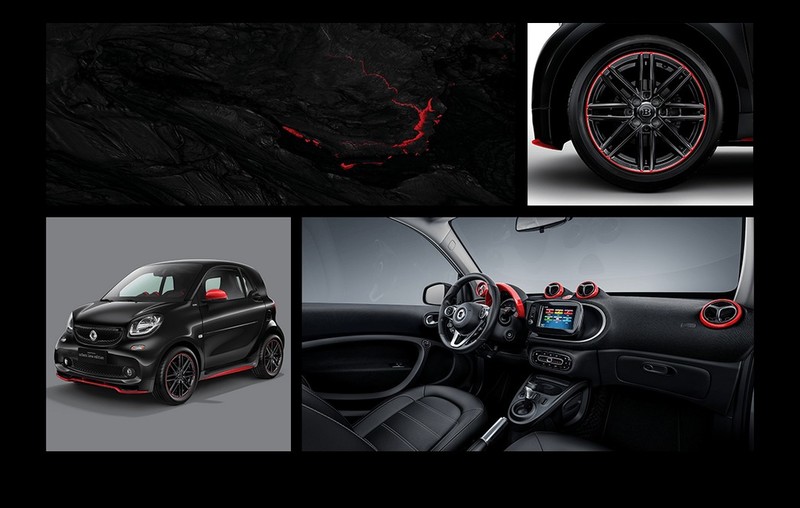 《smart fortwo urban lava edition》紅黑勁裝中國限量上身 《smart fortwo urban lava edition》紅黑勁裝中國限量上身