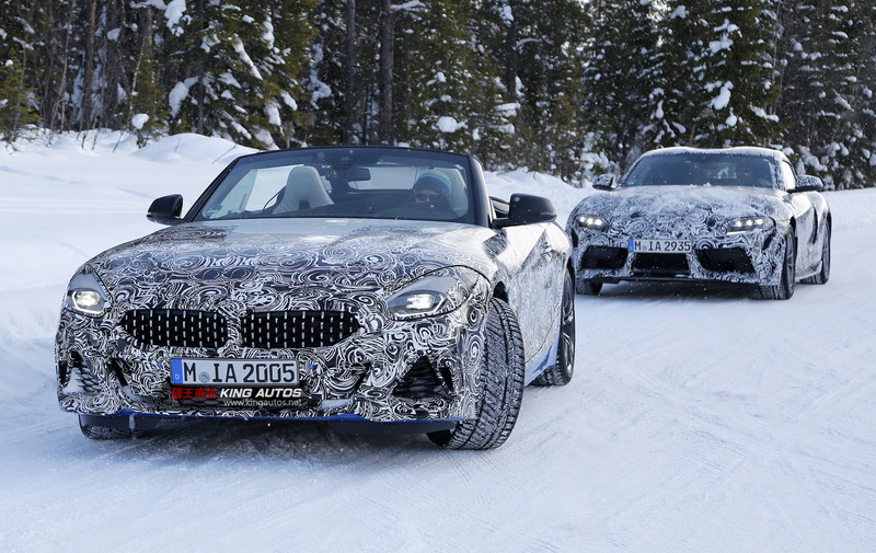 新一代《BMW Z4》展露上空身形 M40i頂級性能車型疑似曝光 新一代《BMW Z4》展露上空身形 M40i頂級性能車型疑似曝光