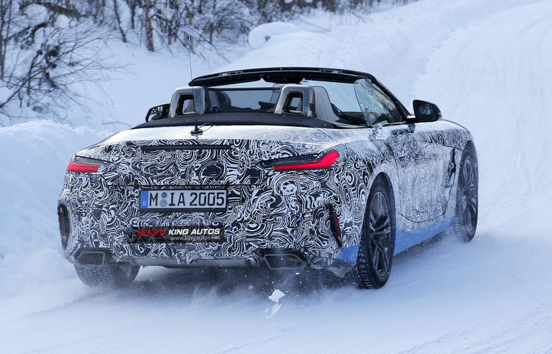 新一代《BMW Z4》展露上空身形 M40i頂級性能車型疑似曝光 新一代《BMW Z4》展露上空身形 M40i頂級性能車型疑似曝光