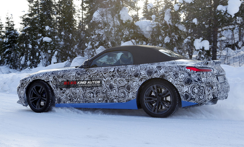 新一代《BMW Z4》展露上空身形 M40i頂級性能車型疑似曝光 新一代《BMW Z4》展露上空身形 M40i頂級性能車型疑似曝光