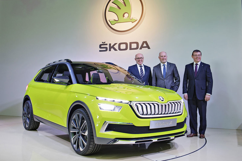 電動《Citigo》與量產版《Vision X》等待問世 《Škoda》兩年內將推19款新車 電動《Citigo》與量產版《Vision X》等待問世 《Škoda》兩年內將推19款新車
