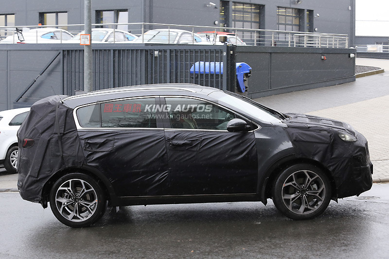 裡外兼修 現行款小改《Kia Sportage》原型車德國現蹤 裡外兼修 現行款小改《Kia Sportage》原型車德國現蹤