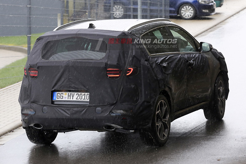 裡外兼修 現行款小改《Kia Sportage》原型車德國現蹤 裡外兼修 現行款小改《Kia Sportage》原型車德國現蹤