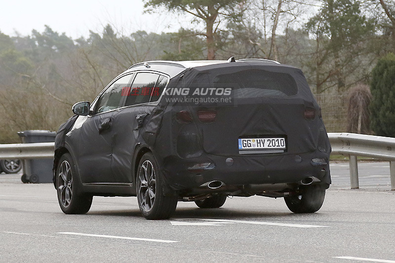 裡外兼修 現行款小改《Kia Sportage》原型車德國現蹤 裡外兼修 現行款小改《Kia Sportage》原型車德國現蹤