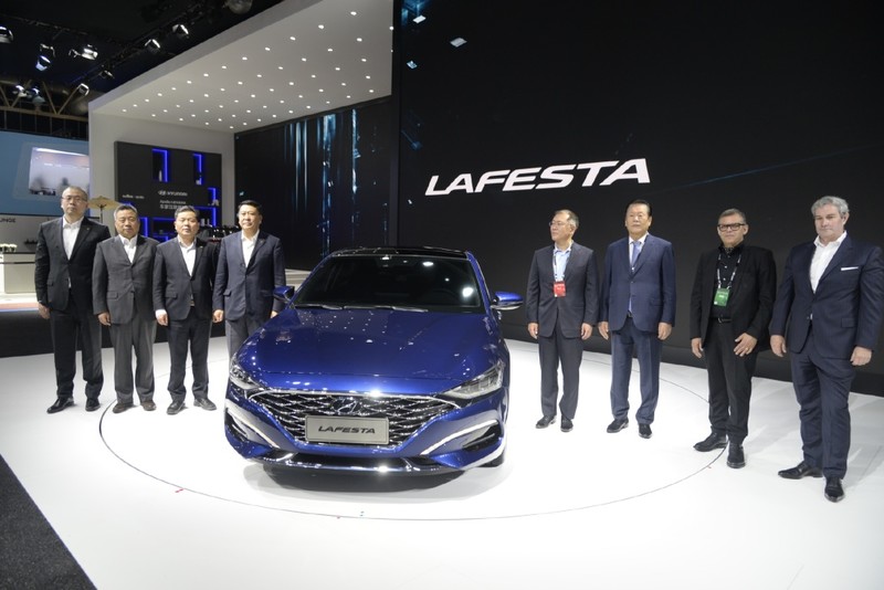 《Hyundai Lafesta》美型轎跑北京車展正式首演 《Hyundai Lafesta》美型轎跑北京車展正式首演