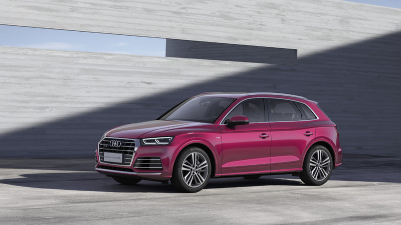 新世代《Audi Q5L》大尺碼現身2018年北京車展 新世代《Audi Q5L》大尺碼現身2018年北京車展