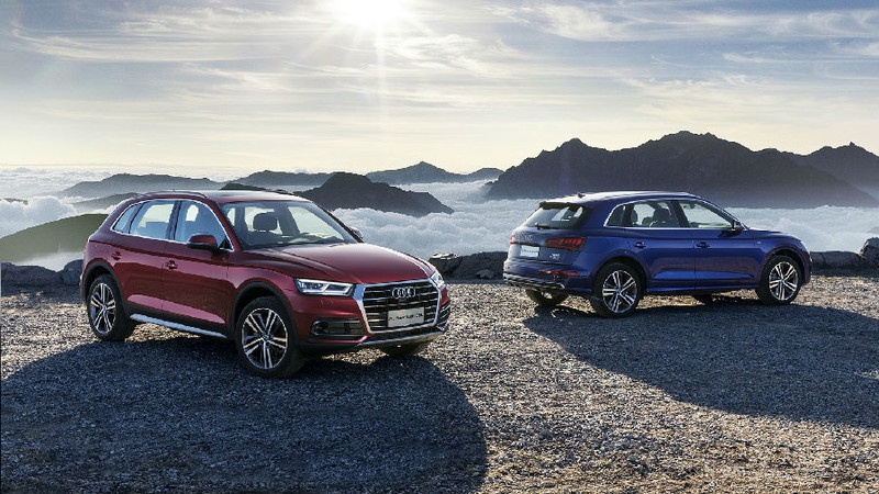 新世代《Audi Q5L》大尺碼現身2018年北京車展 新世代《Audi Q5L》大尺碼現身2018年北京車展